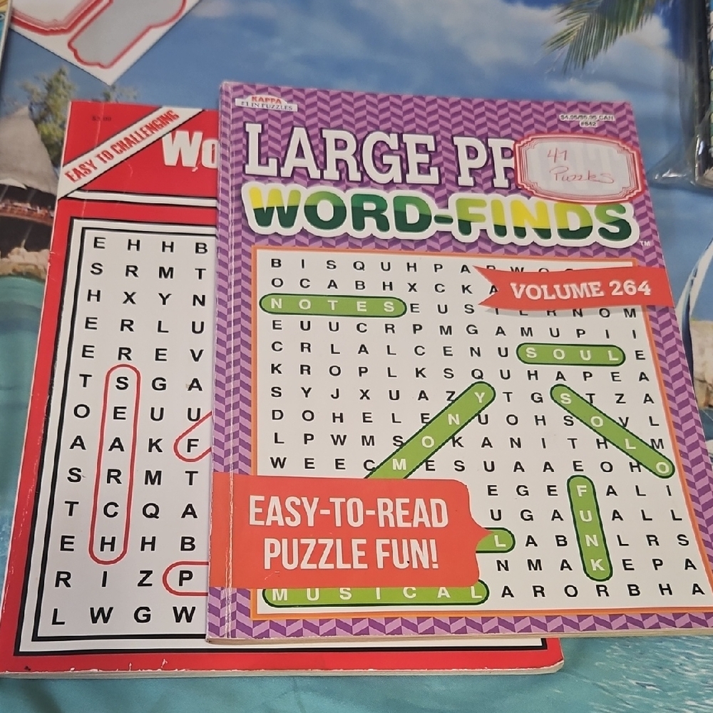 Word search puzzles two in the bundle